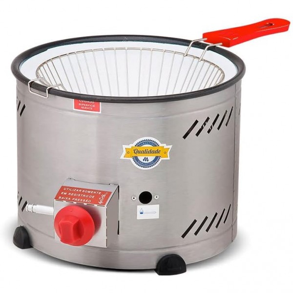 Tacho a Gás Baixa Pressão 3,5 litros Inox - Marchesoni