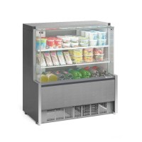 Vitrine Refrigerada Tipo Inox 1.10m - Universal - ...