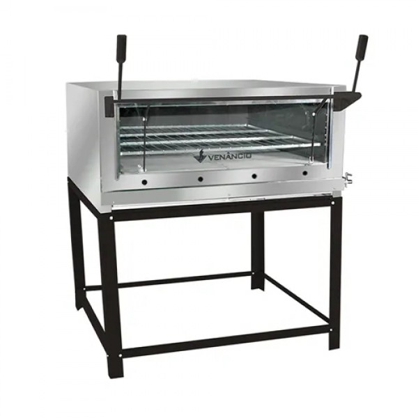 FORNO ROMA GÁS INOX 80X60 - REF FIRI 90