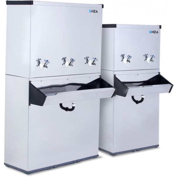 Bebedouro purificador industrial inox 50L e 100L (HNX 50L e HNX 100L) - Hiza