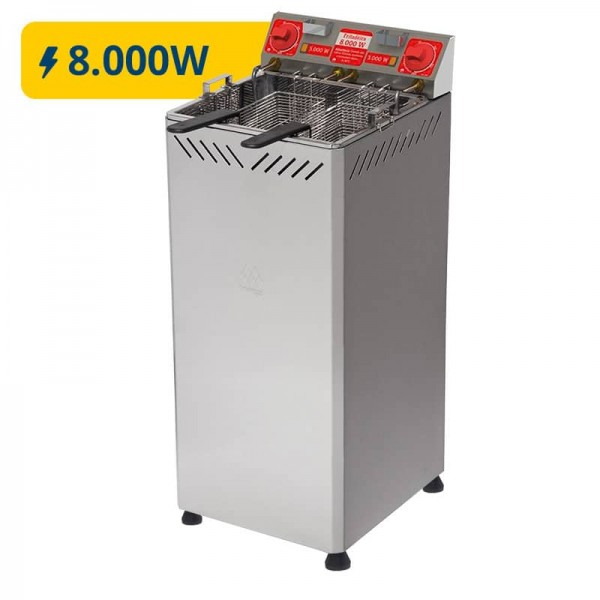 Fritadeiras Água e Óleo 25L 8000 Watts - Marchesoni