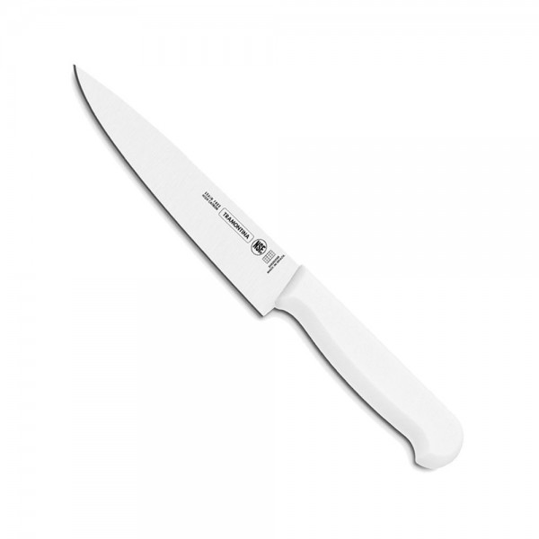 Faca Tramontina de Carne 10 com 25 cm Cabo Branco