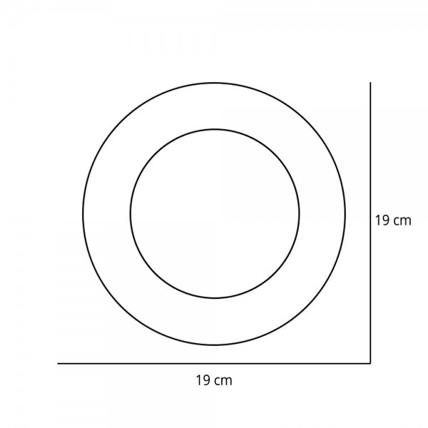 Prato de Sopa Duralex Astral Transparente 19 cm Cx 12 Un Nadir Figueiredo