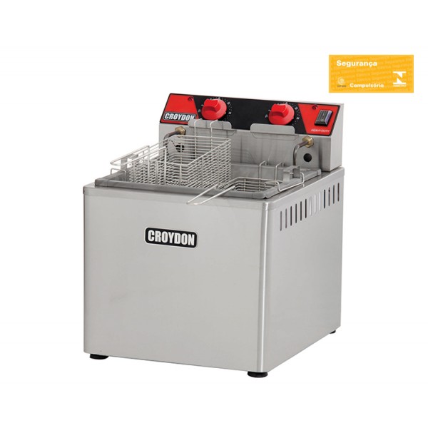 Fritadeira Elétrica de Mesa 8000w (Zona Fria) - Croydon